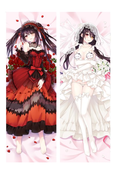 Date A Live Kurumi Tokisaki Anime Dakimakura Pillow Cover