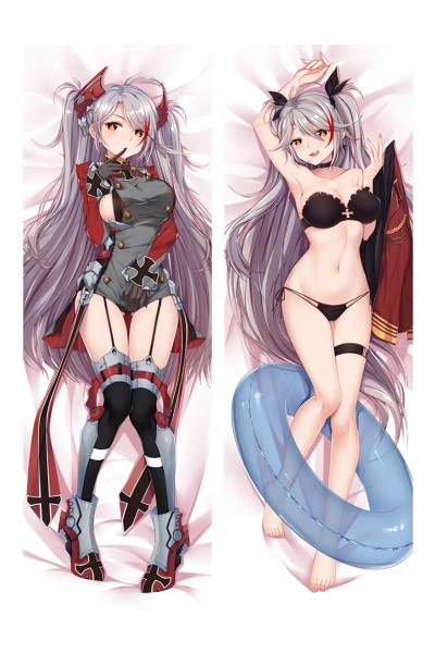 Azur Lane Prinz Eugen Anime Dakimakura Pillow Cover 