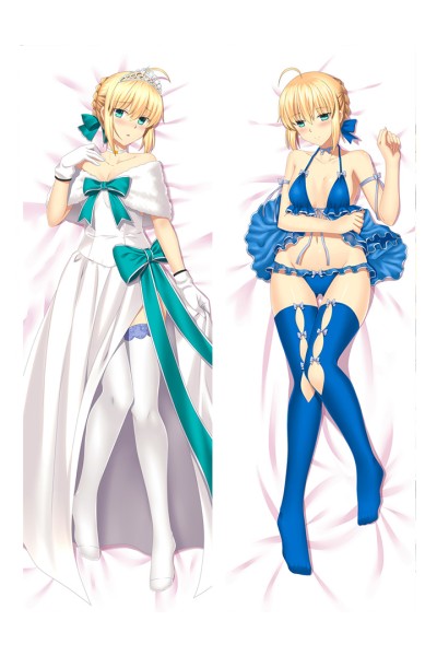 Fate/Grand Order FGO Artoria Pendragon Anime Dakimakura Pillow Cover
