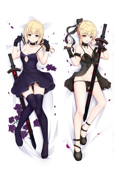 Fate/Grand Order FGO Saber Horta Nightclothes Anime Dakimakura Pillow Cover