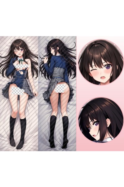 Lycoris Recoil Inoue Takina Anime Dakimakura Body Pillow Cover
