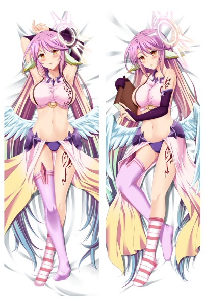 No Game No Life Jibril Anime Dakimakura Waifu Pillow Case