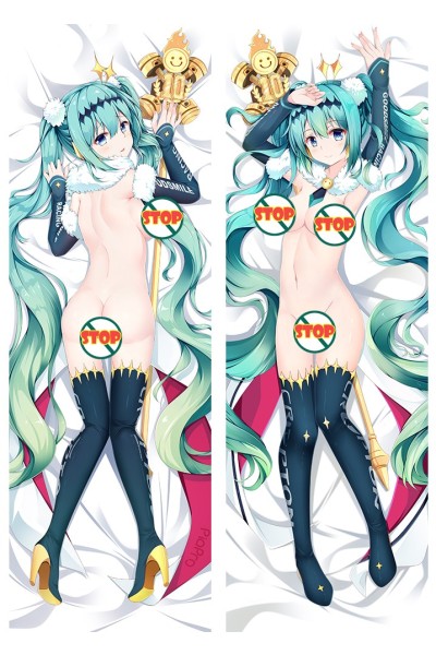 VOCALOID Racing Miku Anime Dakimakura Hugging Pillow Cover
