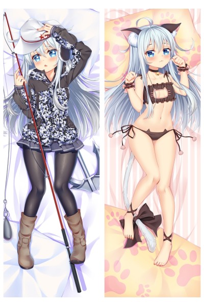 Kantai Collection Hibiki Anime Dakimakura Pillow Cover