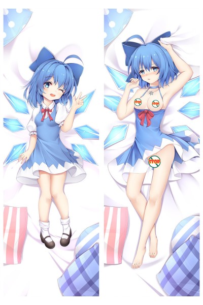 Touhou Project Cirno Anime Dakimakura Pillow Cover