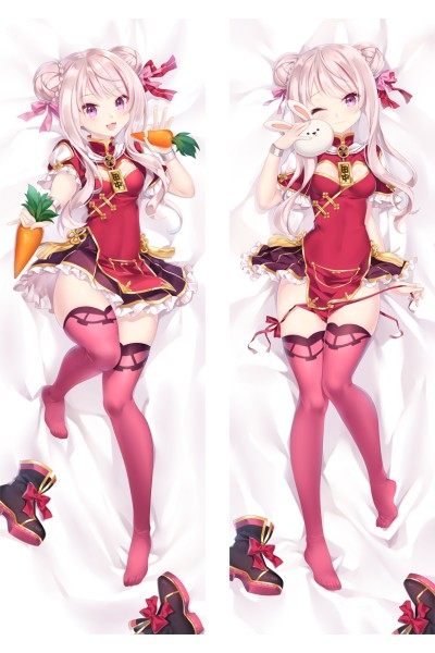 Virtual YouTuber TanakaHime Anime Dakimakura Pillow Cover