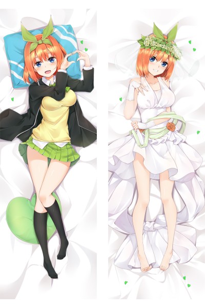 The Quintessential Quintuplets Nakano Yotsuba Anime Dakimakura Pillow Cover