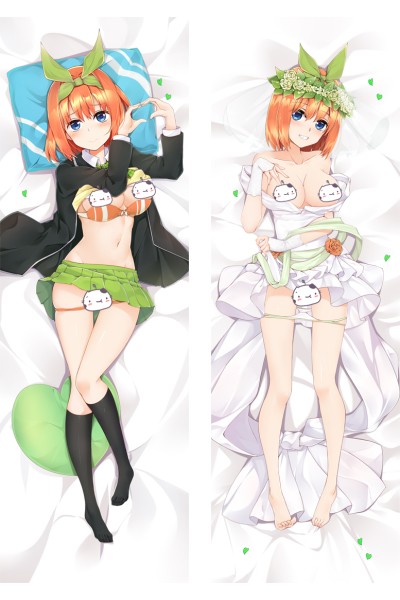 The Quintessential Quintuplets Nakano Yotsuba Anime Dakimakura Pillow Cover