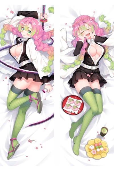 Demon Slayer: Kimetsu no Yaiba Kanroji Mitsuri Anime Dakimakura Pillow Cover