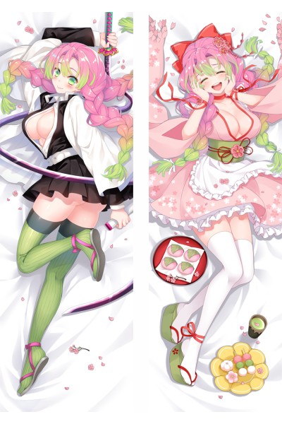 Demon Slayer: Kimetsu no Yaiba Kanroji Mitsuri Anime Dakimakura Pillow Cover