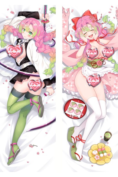 Demon Slayer: Kimetsu no Yaiba Kanroji Mitsuri Anime Dakimakura Pillow Cover