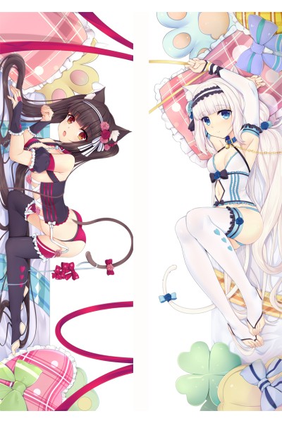 Nekopara Chocola&Vanilla Anime Dakimakura Pillow Cover