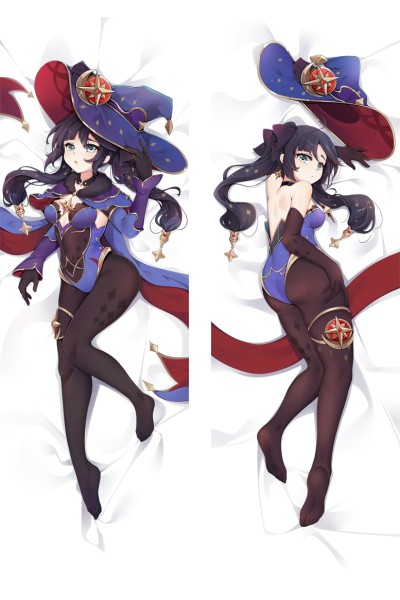 Genshin Impact Mona Anime Dakimakura Body Pillow Cover