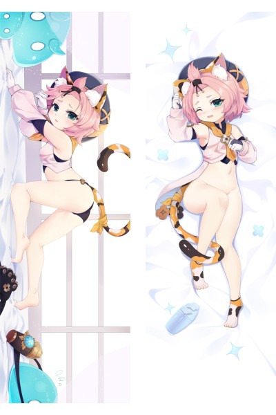 Genshin Impact Diona Anime Dakimakura Body Pillow Cover
