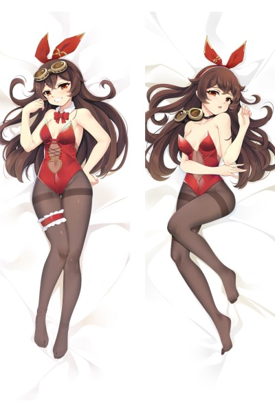 Genshin Impact Amber Anime Dakimakura Body Pillow Cover