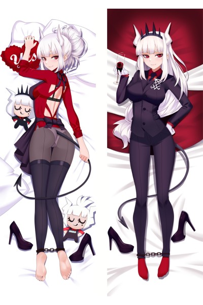 Helltaker Lucifer Anime Dakimakura Body Pillow Cover