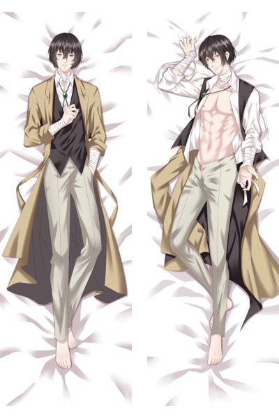 Bungo Stray Dogs Osamu Dazai Anime Dakimakura Body Pillow Cover