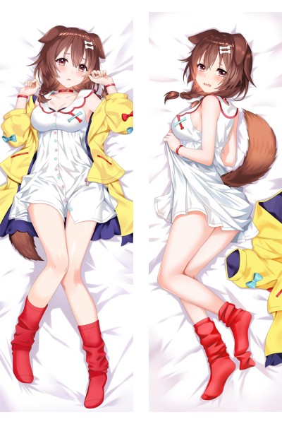 Inugami Korone Anime Dakimakura Body Pillow Cover
