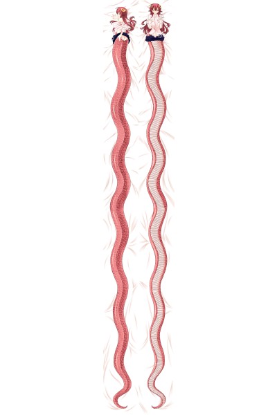 Monster Musume No Iru Nichijou Miia 50×700cm Anime Dakimakura Pillow Cover