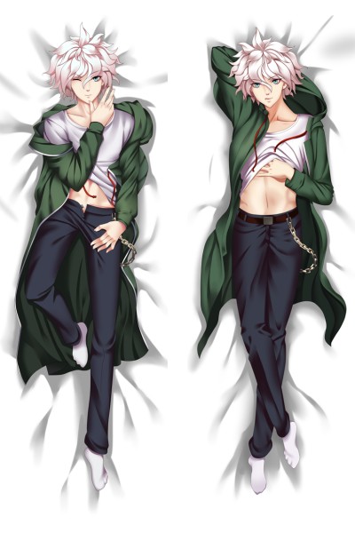 Danganronpa: Trigger Happy Havoc Nagito Komaeda Anime Dakimakura Body Pillow Cover
