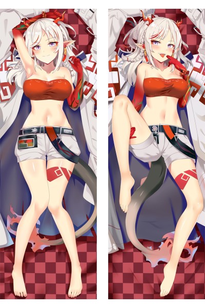 Arknights Nian Anime Dakimakura Body Pillow Cover