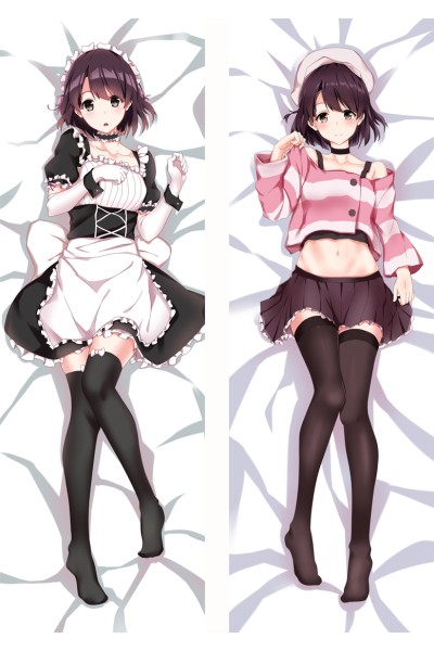 Saekano: How to Raise a Boring Girlfriend Katō Megumi Anime Dakimakura Pillow Cover