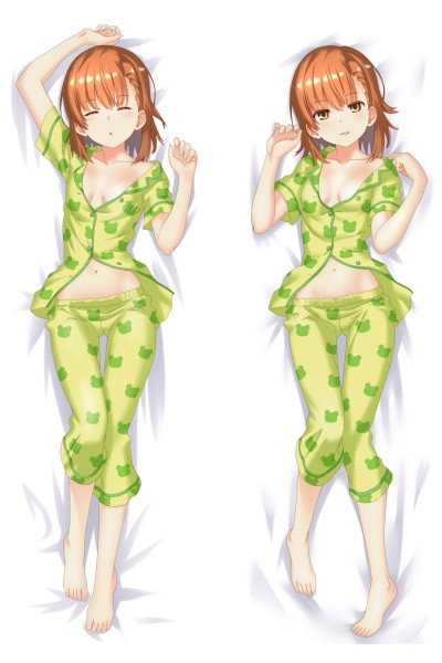A Certain Scientific Railgun Mikoto Misaka Anime Dakimakura Body Pillow Cover