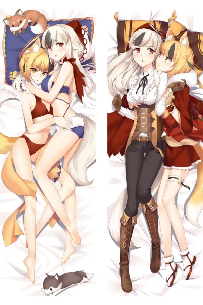 Fire Emblem Heroes Velour Kinu Anime Dakimakura Body Pillow Cover