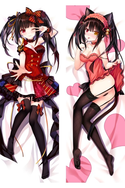 Date A Live Tokisaki Kurumi Nightmare Anime Dakimakura Body Pillow Cover