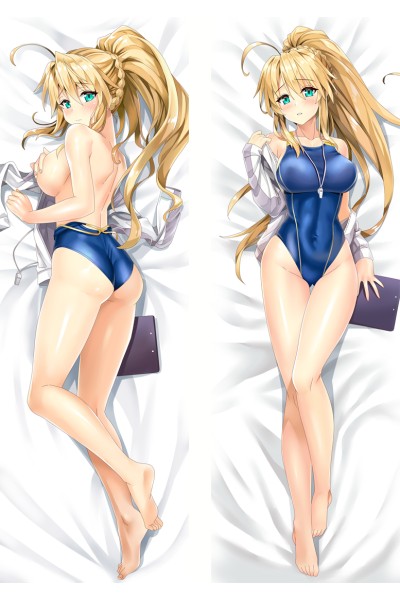 Fate Grand Order FGO Altria Pendragon Anime Dakimakura Body Pillow Cover
