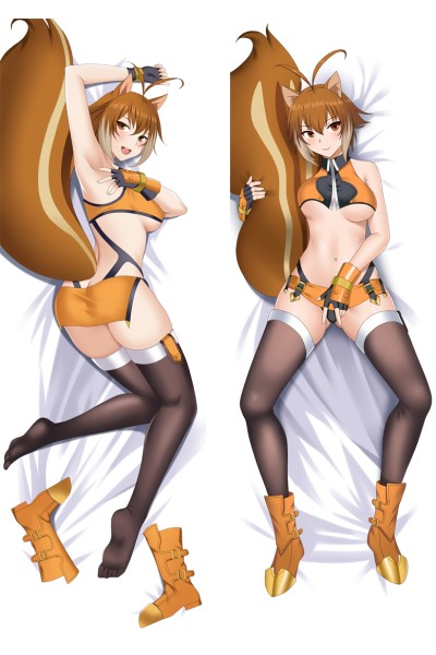BlazBlue Makoto Nanaya Anime Dakimakura Body Pillow Cover