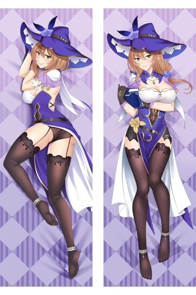 Genshin Impact Lisa Anime Dakimakura Body Pillow Cover