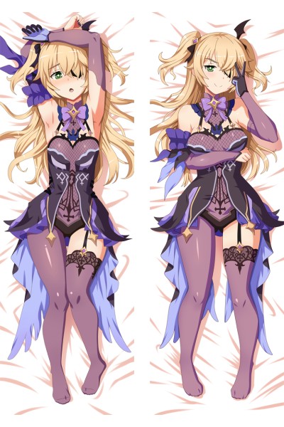 Genshin Impact Fischl Anime Dakimakura Body Pillow Cover