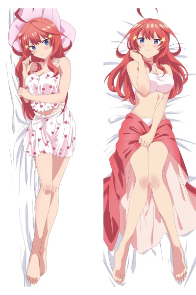 The Quintessential Quintuplets Nakano Itsuki Anime Dakimakura Pillow Cover