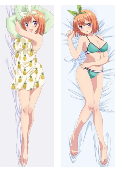 The Quintessential Quintuplets Nakano Yotsuba Anime Dakimakura Pillow Cover
