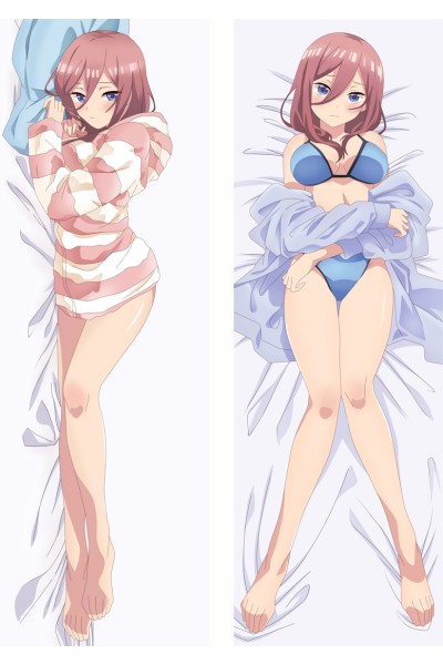 The Quintessential Quintuplets Nakano Miku Anime Dakimakura Pillow Cover