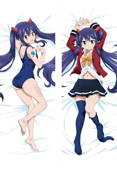 Fairy Tail Wendy Marvell  Anime Dakimakura Pillow Cover