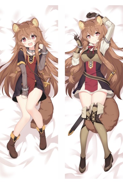 The Rising of the Shield Hero: The Manga Companion Raphtalia Anime Dakimakura Pillow Cover