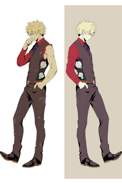 My Hero Academia Katsuki Bakugou Anime Dakimakura Pillow Cover