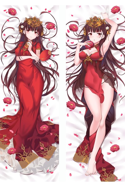 Azur Lane Yat Sen Anime Dakimakura Pillow Cover H4042-A