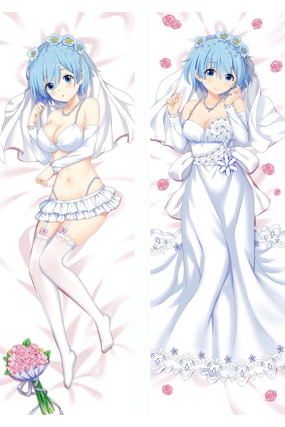 Re:Zero − Starting Life in Another World Rem Anime Dakimakura Pillow Cover