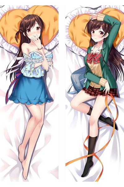Kanojo, Okarishimasu Anime Dakimakura Pillow Cover