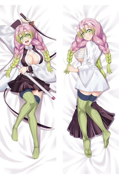 Demon Slayer: Kimetsu no Yaiba Kanroji Mitsuri Anime Dakimakura Pillow Cover