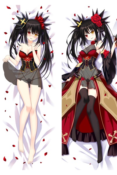 Date A Live Nightmare Tokisaki Kurumi Anime Dakimakura Pillow Cover