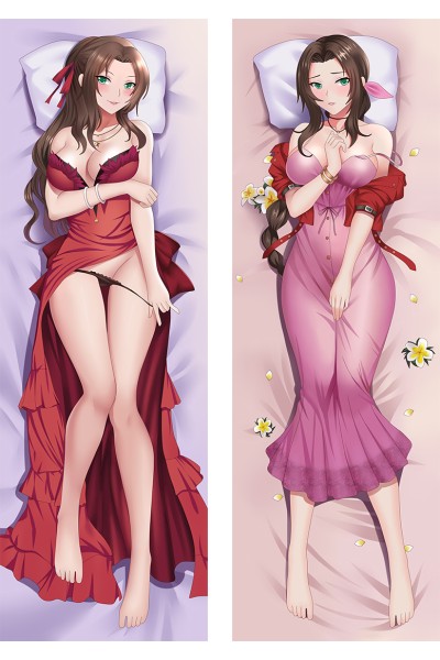Final Fantasy Aerith Gainsborough Anime Dakimakura Pillow Cover