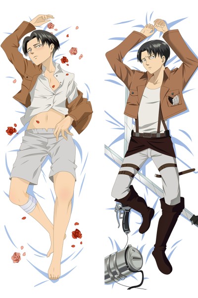 Attack on Titan Levi·Ackerman Anime Dakimakura Pillow Cover