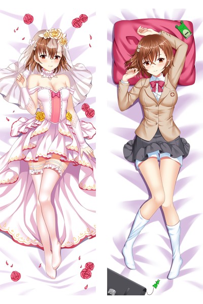 A Certain Scientific Railgun Mikoto Misaka Anime Dakimakura Pillow Cover
