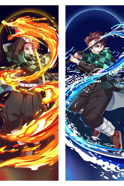 Demon Slayer: Kimetsu no Yaiba Kamado Tanjirou Anime Dakimakura Pillow Cover
