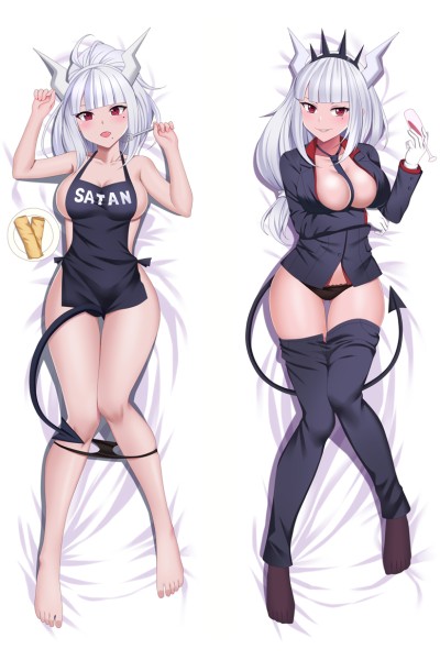 Helltaker Lucifer Anime Dakimakura Pillow Cover