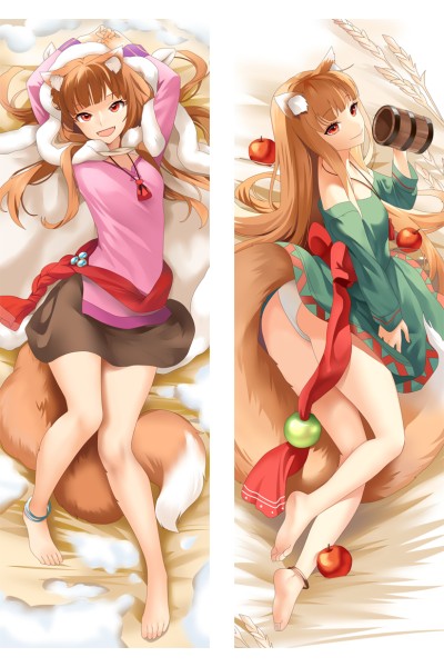 Spice and Wolf Holo Anime Dakimakura Pillow Cover